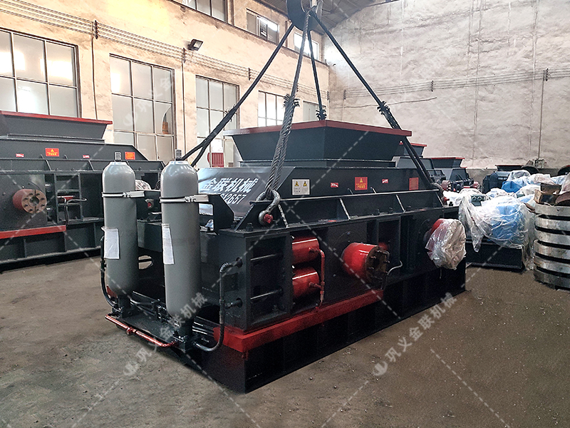 2PGY1200x800鹅卵石液压对辊深夜黄色福利发往重庆