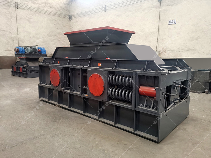 时产30-300吨玄武岩对辊深夜黄色福利生产线配置及工艺流程介绍